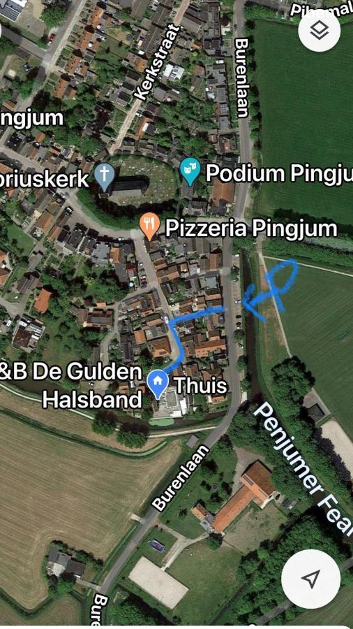 B&B De Gulden Halsband Pingjum Екстериор снимка